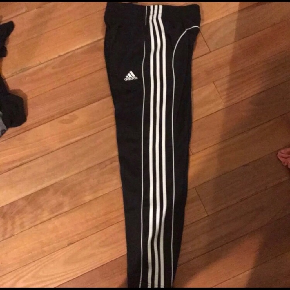 adidas straight legged joggers